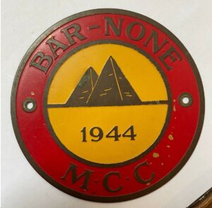Post war brass badge Ebay Nov 2021